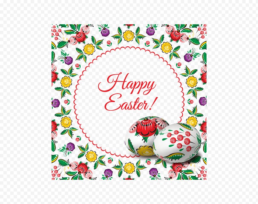 Easter Egg Illustration PNG