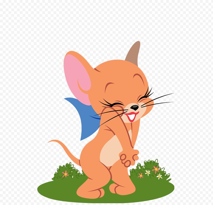 Jerry Mouse Tom Cat Nibbles And Butch - Tail PNG