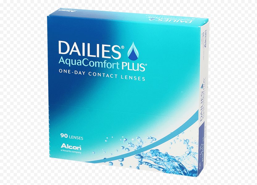 Dailies AquaComfort Plus Toric Contact Lenses Lens - Focus PNG
