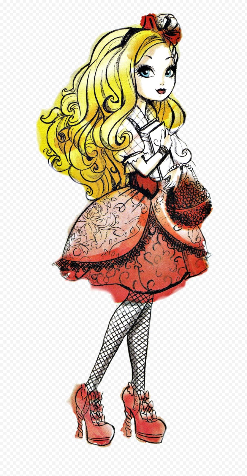 Ever After High Queen Of Hearts Drawing Fictional Character Png