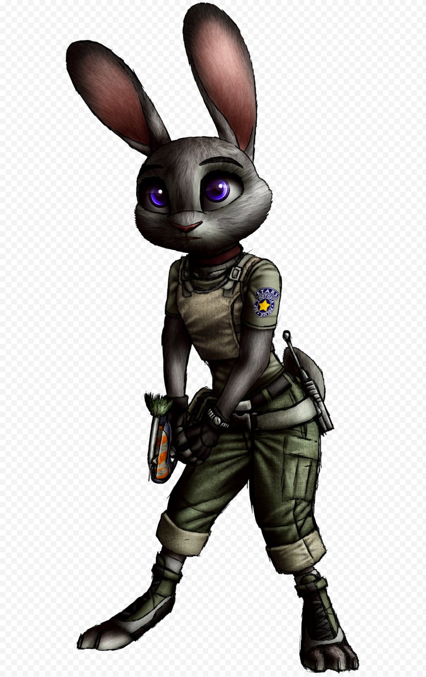 Lt. Judy Hopps Resident Evil 5 Zero Rebecca Chambers - Zootopia PNG