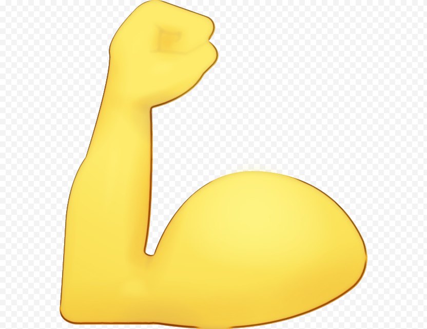 Muscle Arm Emoji PNG