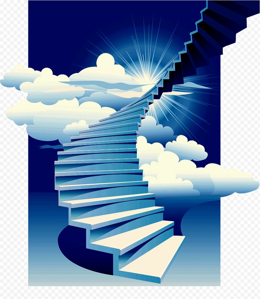 Stairs Stairway To Heaven Building Clip Art Brand Png