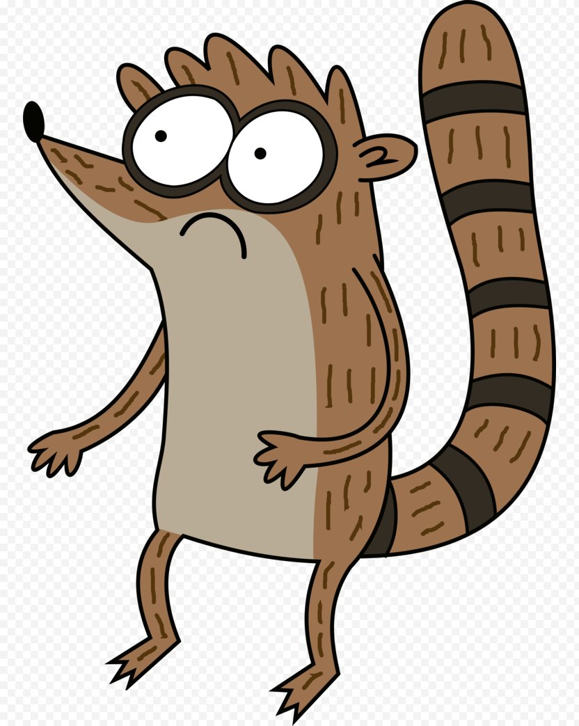 Rigby Mordecai Drawing Cartoon Network - Finger PNG