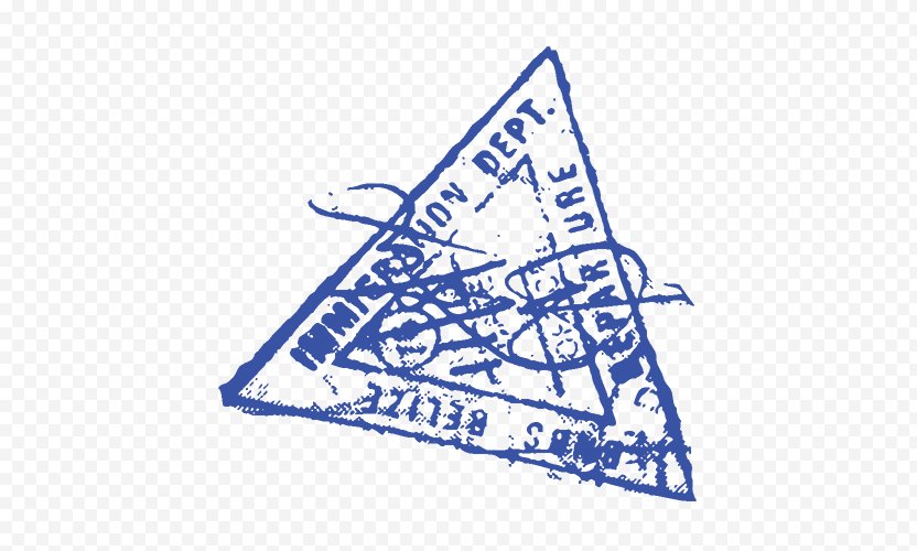 Passport Stamp Postage Stamps Rubber Mail PNG