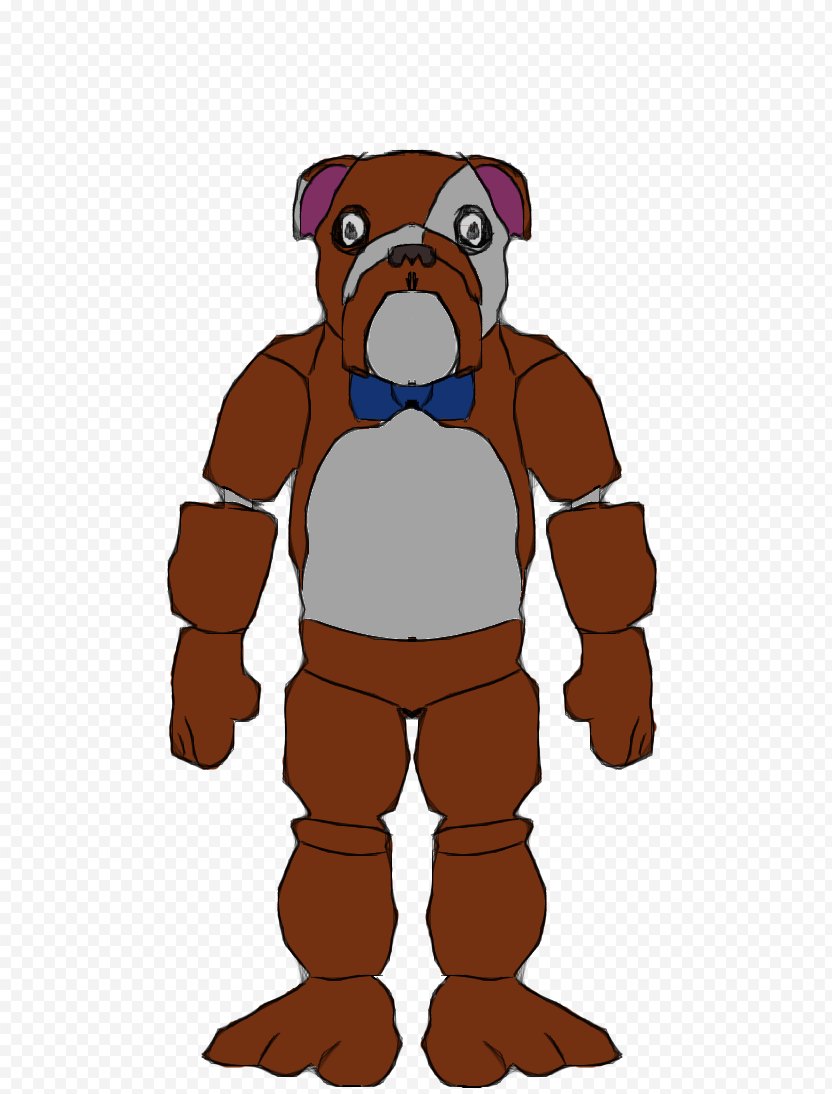 Bulldog Five Nights At Freddy's Animatronics DeviantArt - Heart PNG