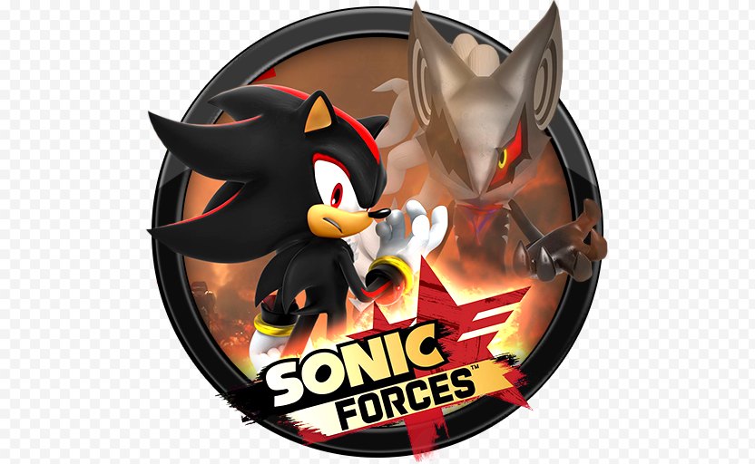 Sonic Forces Shadow The Hedgehog Doctor Eggman Generations Colors PNG