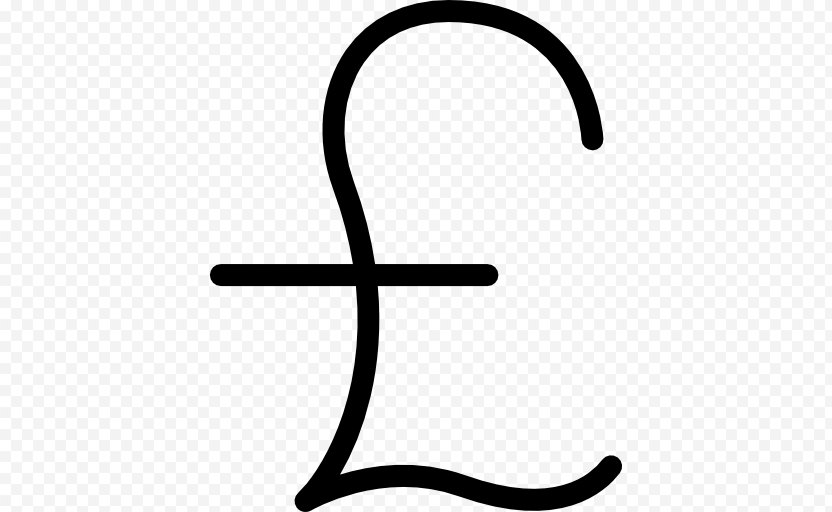 Pound Sterling Sign United Kingdom Currency Symbol Png