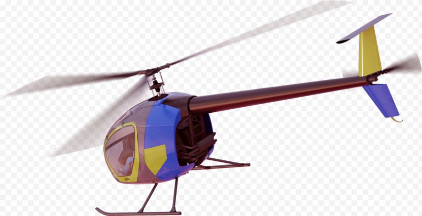 Helicopter Rotor Radio-controlled Bell 407 Flight PNG