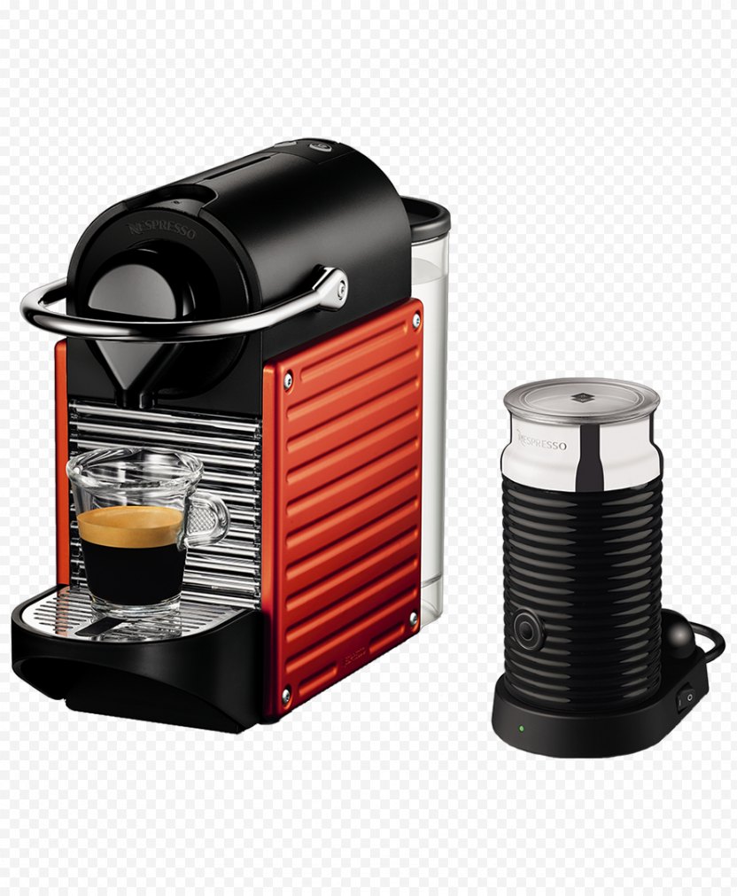 Nespresso Pixie Espresso Machines C60 - Magimix PNG