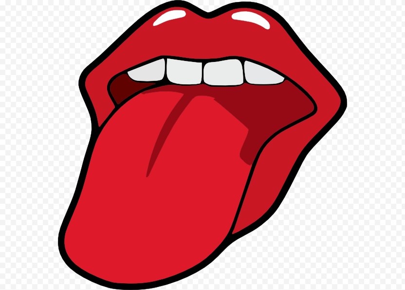 Tongue Lip Smiley Taste Clip Art - Artwork PNG