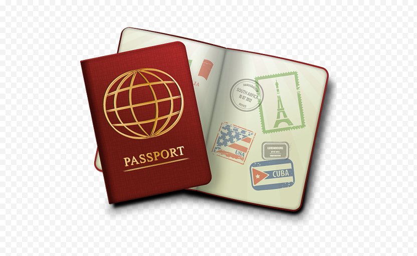 Passport Stamp Travel Visa Clip Art - Papua New Guinean PNG