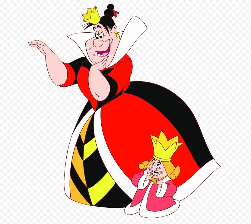 Queen Of Hearts King Alices Adventures In Wonderland Clip Art Playing Card Png