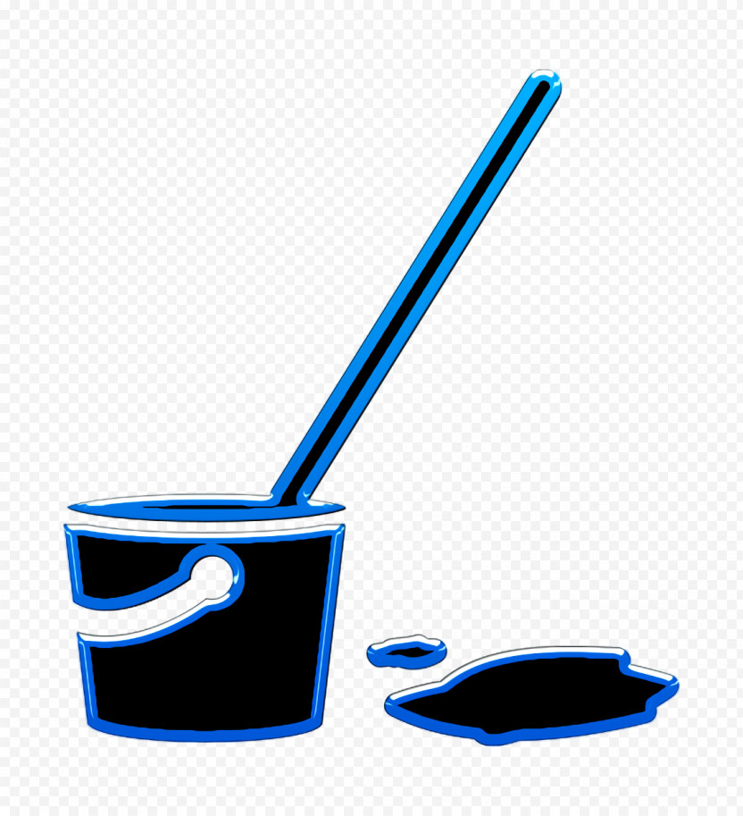 Tools And Utensils Icon Cleaning Kit Icon Mop Icon PNG