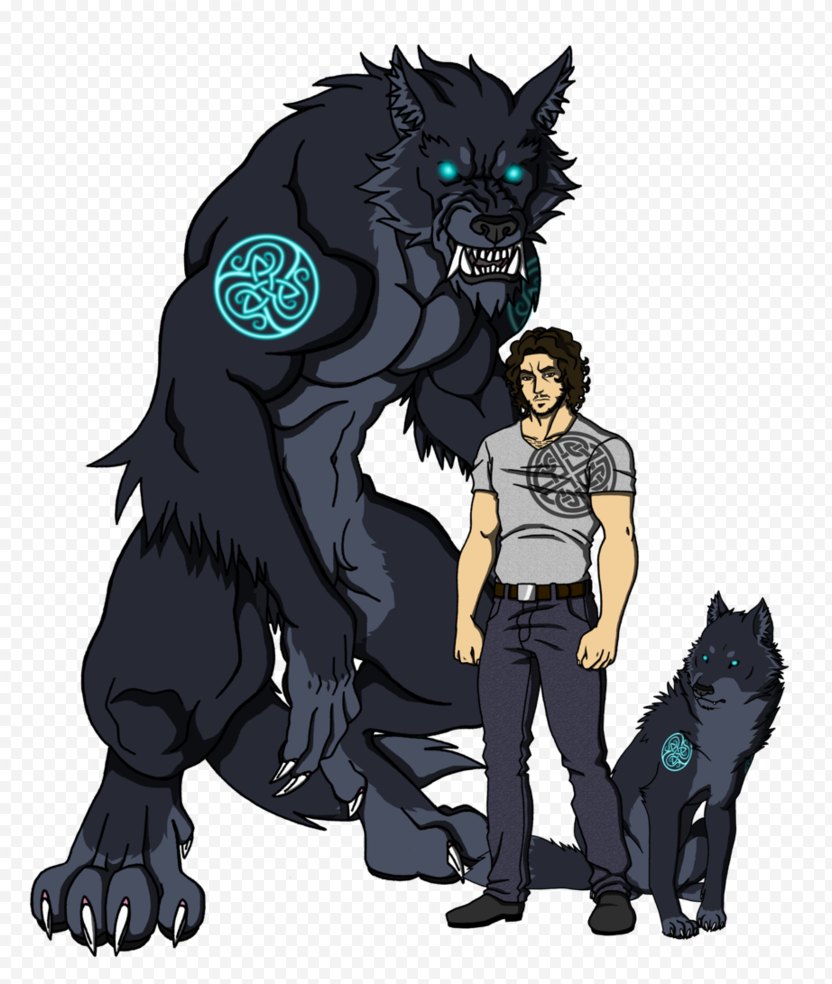 Werewolf: The Apocalypse Gray Wolf Fianna - Carnivoran PNG