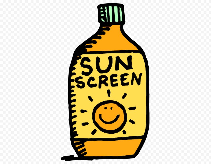 Sunscreen Lotion Factor De Proteccixf3n Solar Sunburn Clip Art - Tan Line PNG