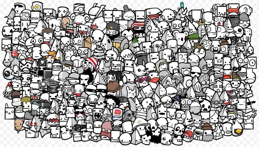 Download Battleblock Theater Coloring Book Doodle Video Game Xbox 360 Window Png