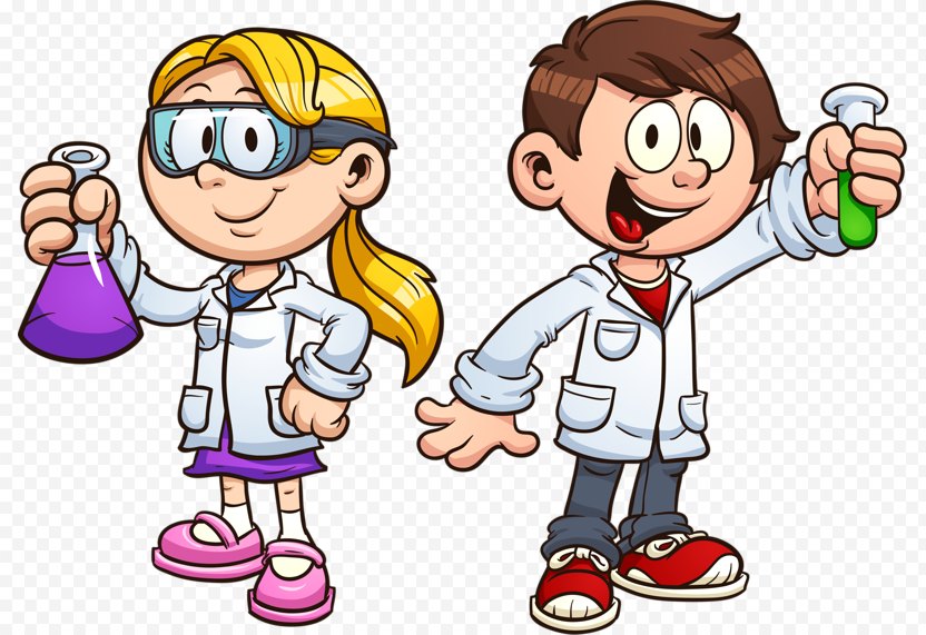 Chemistry Science Child - Flower PNG