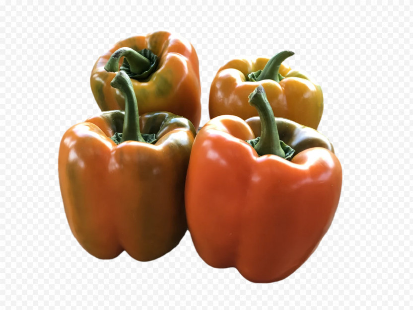 Bell Pepper Yellow Pepper Red Bell Pepper Pimiento Fruit PNG