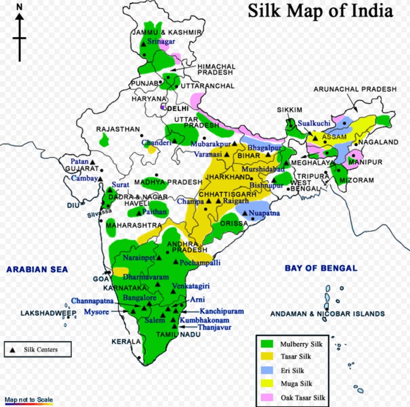 textile-industry-in-india-map-png