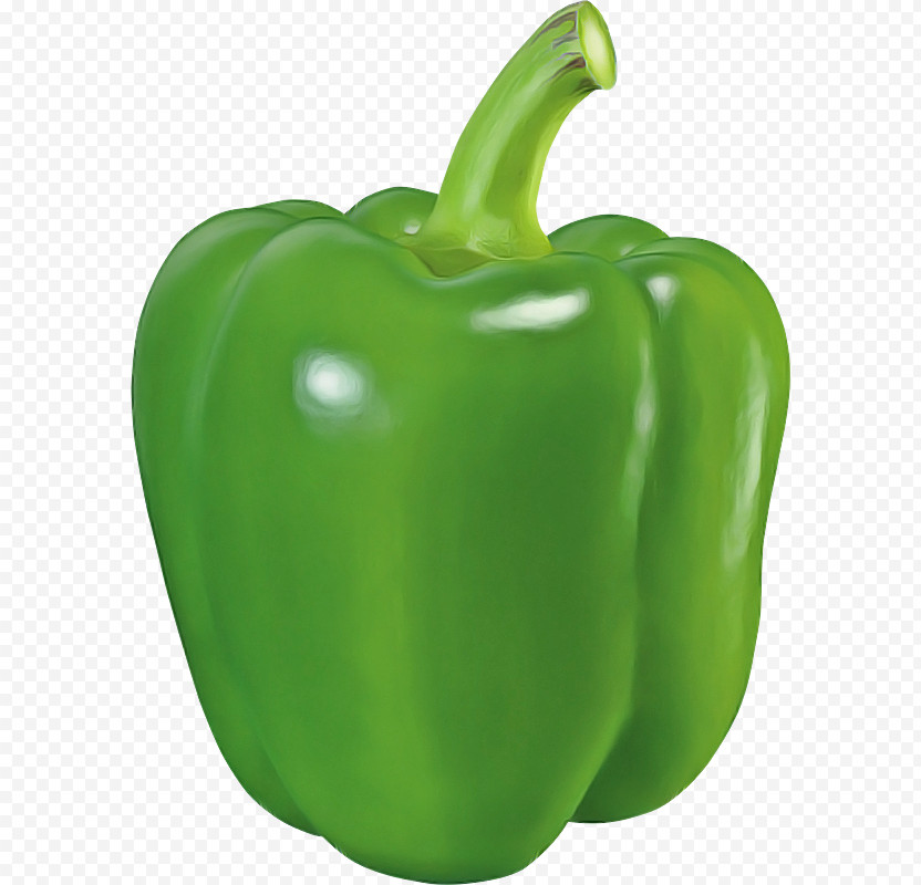 Bell Pepper Pimiento Natural Foods Green Bell Pepper Green PNG