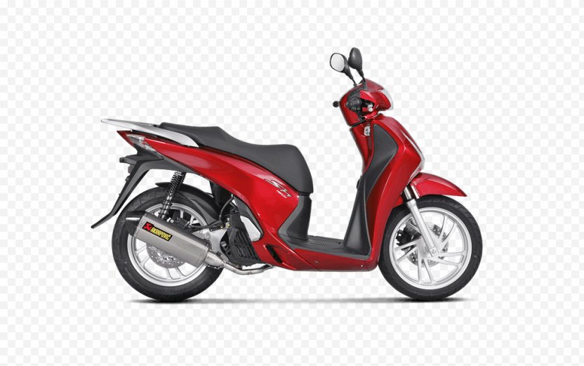 Exhaust System Honda Scooter Piaggio Vespa GTS PNG