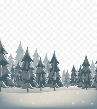 Tree Snow Pine Clip Art PNG