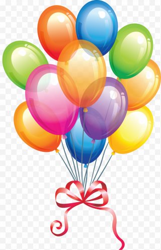 Birthday Balloon PNG Images, Transparent Birthday Balloon Images