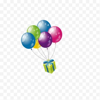 Balloon Birthday Clip Art - Party PNG