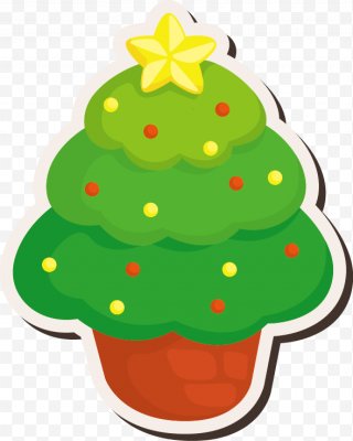 Cartoon Christmas Tree Png Images Transparent Cartoon Christmas Tree Images