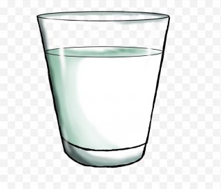 Table Glass Milk Cup Clip Art Tumbler Png